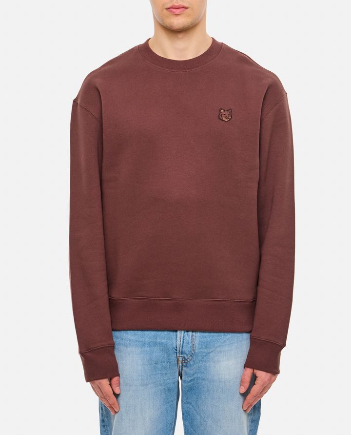 Maison Kitsuné FELPA CON PATCH VOLPE In Vendita