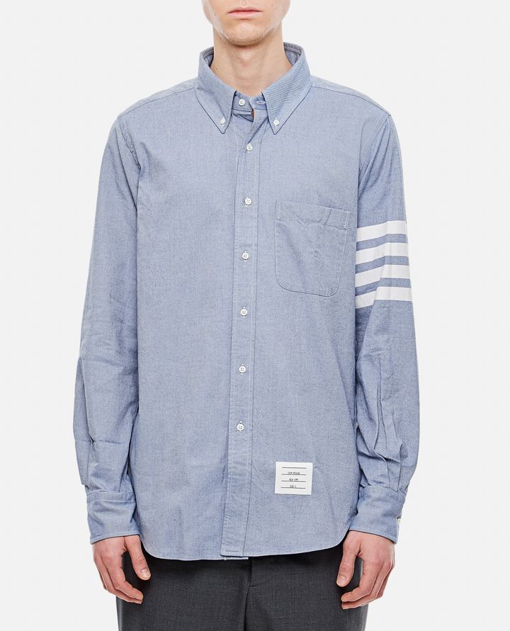 Thom Browne CAMICIA CLASSICA IN COTONE 4 RIGHE Offerta Giorno del Papà