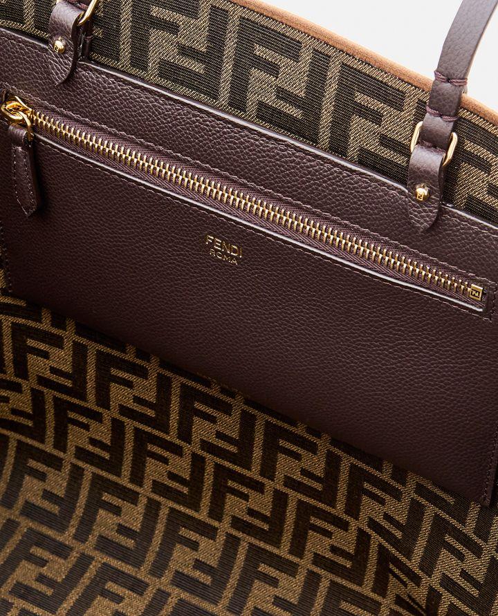 Fendi BORSA TOTE GRANDE ROLL PEQUIN Grandi sconti