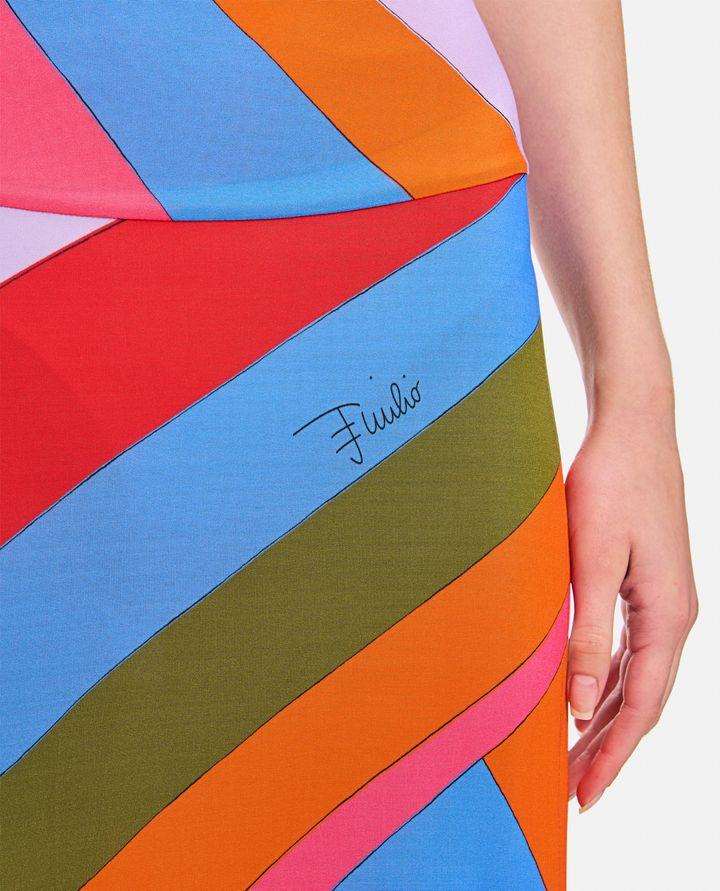 Emilio Pucci GONNA LUNGA MULTICOLOR Fino al 60% di sconto