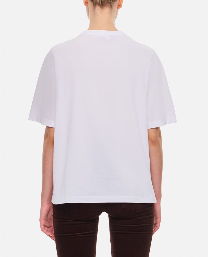 Maison Kitsuné T-SHIRT CON PATCH VOLPE Offerta speciale della fabbrica