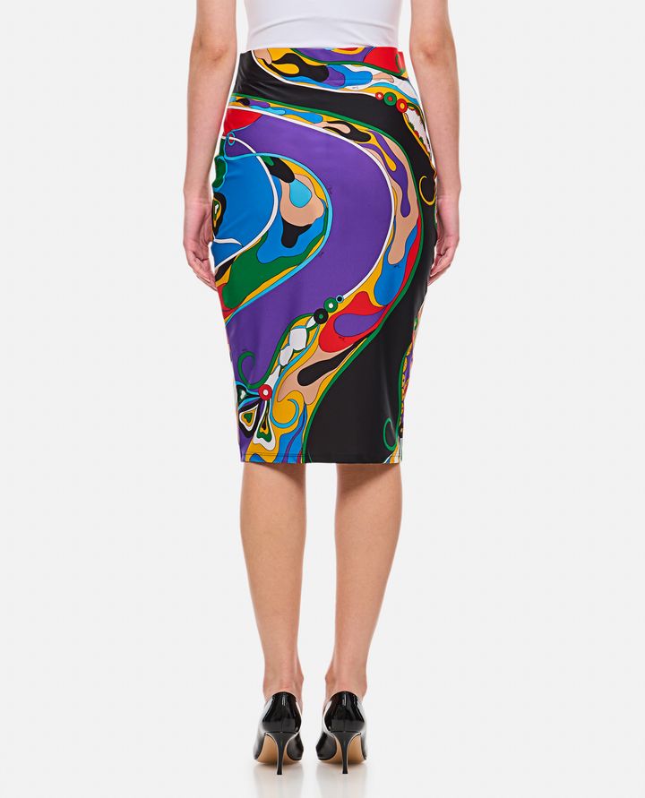 Emilio Pucci GONNA MIDI MULTICOLOR Enormi sconti