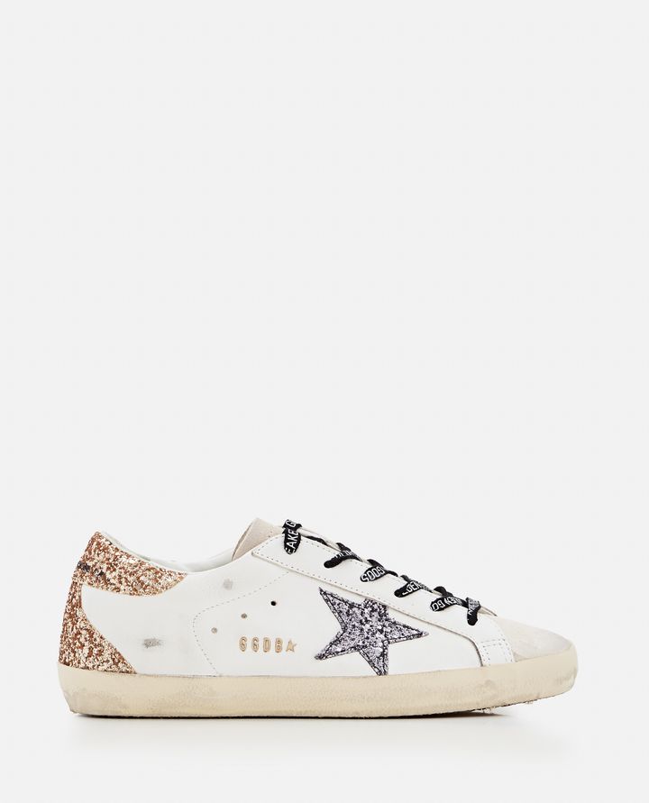 Golden Goose SNEAKERS SUPER STAR IN PELLE E GLITTER Officina