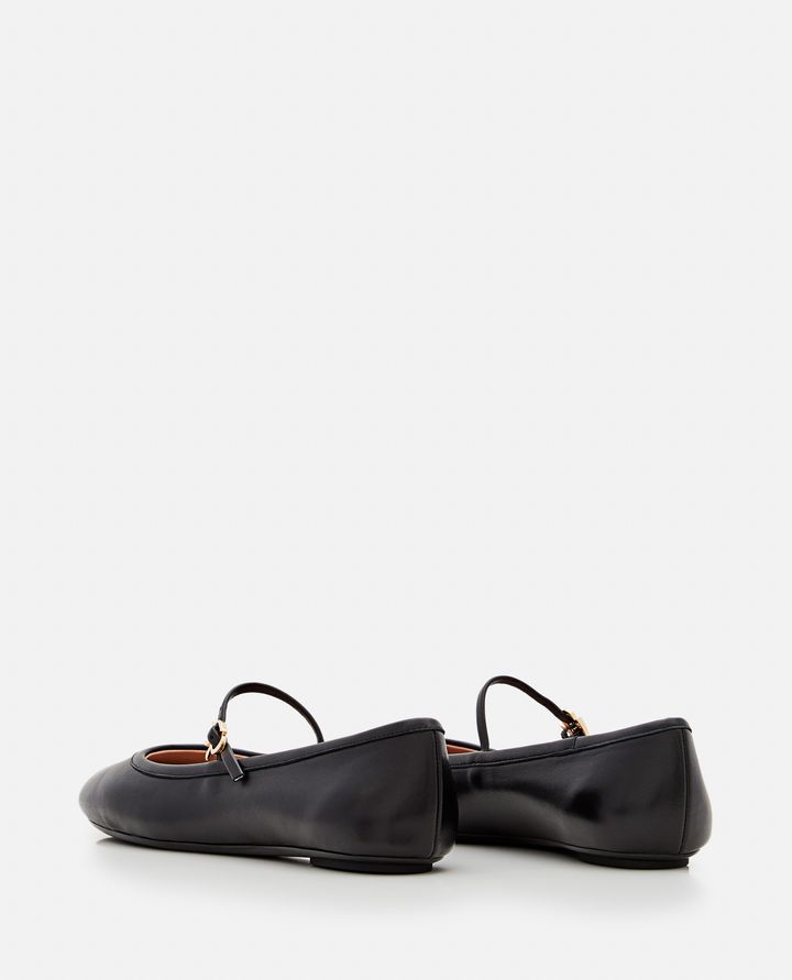 Gianvito Rossi LEATHER BALLET FLAT Duty-free