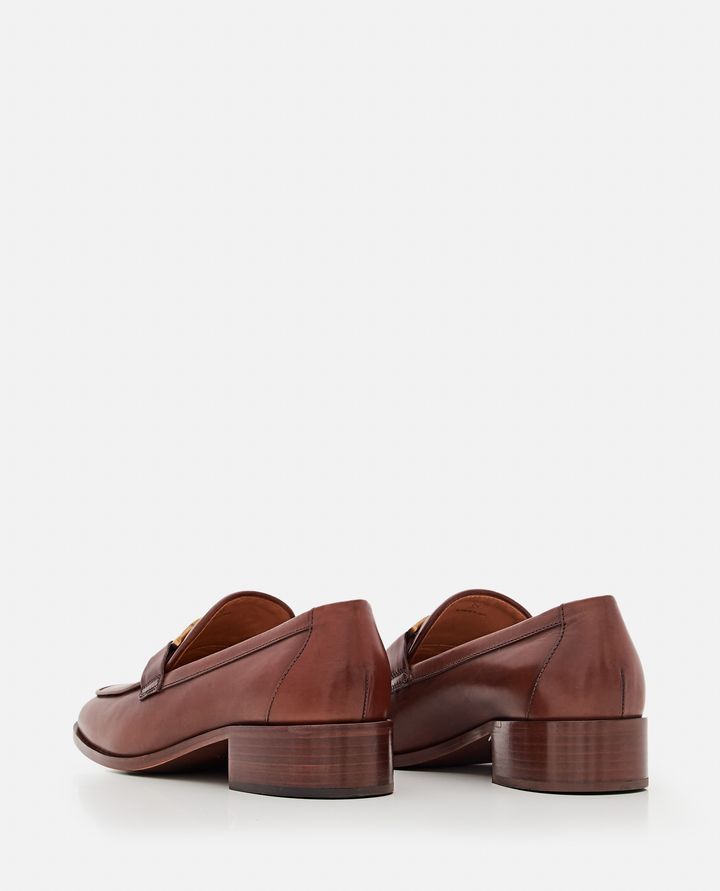 Tod's 35MM LEATHER LOAFERS 50% di sconto per tempo limitato