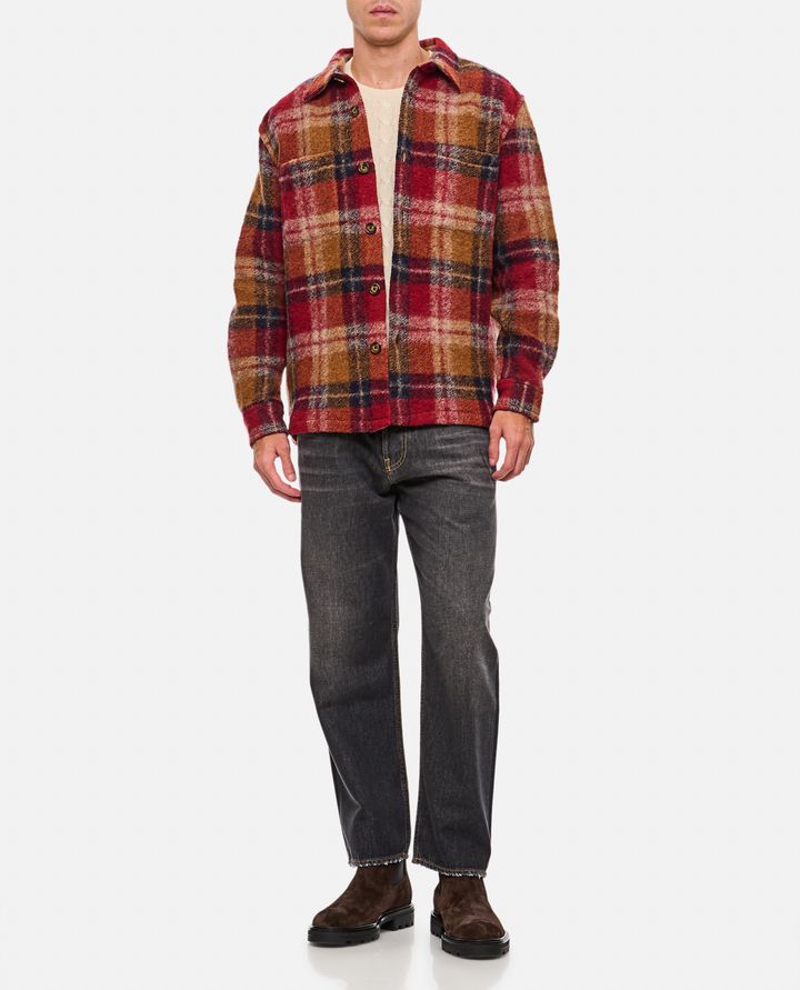 Portuguese Flannel PARKER OVERSHIRT In Vendita