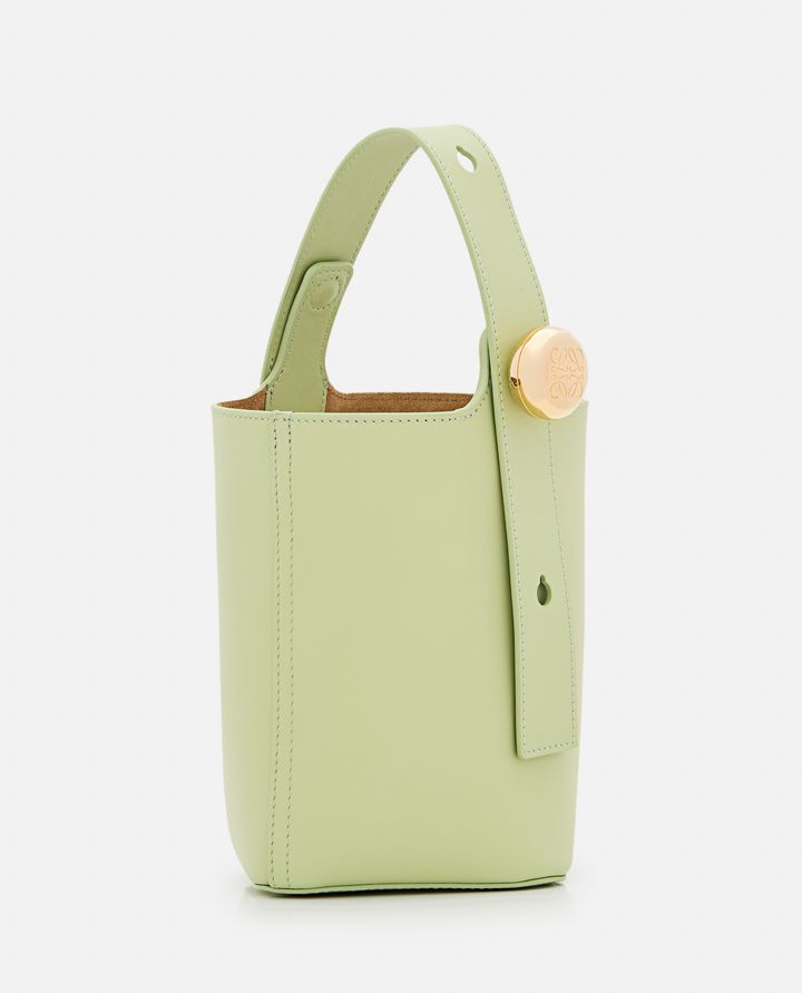 Loewe MINI PEBBLE BUCKET BORSA IN PELLE Nuova