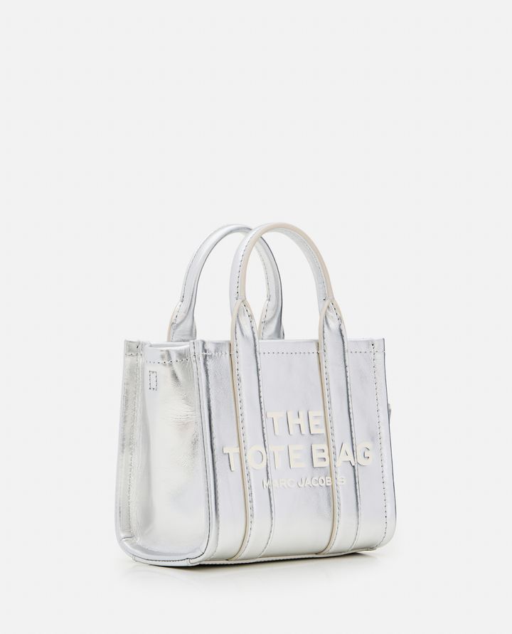 Marc Jacobs THE MINI TOTE METALLIC BAG IN PELLE Super Saving Price