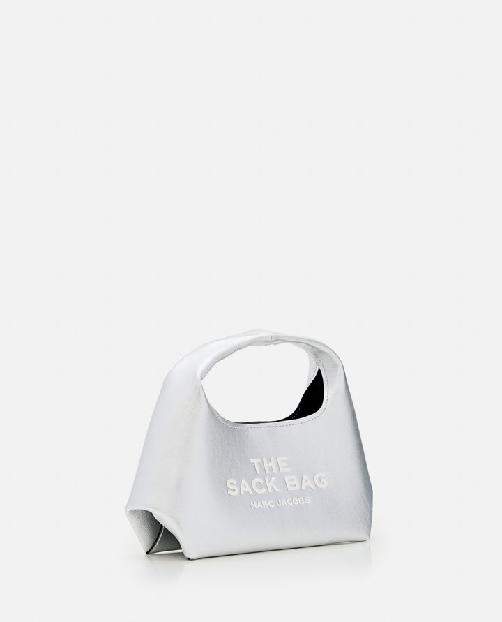 Marc Jacobs THE MINI SACK METALLIC BORSA IN PELLE Latest stili