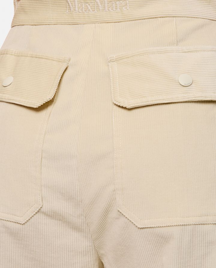 Max Mara TRITONE PANTALONI IN VELLUTO Offerta speciale della fabbrica