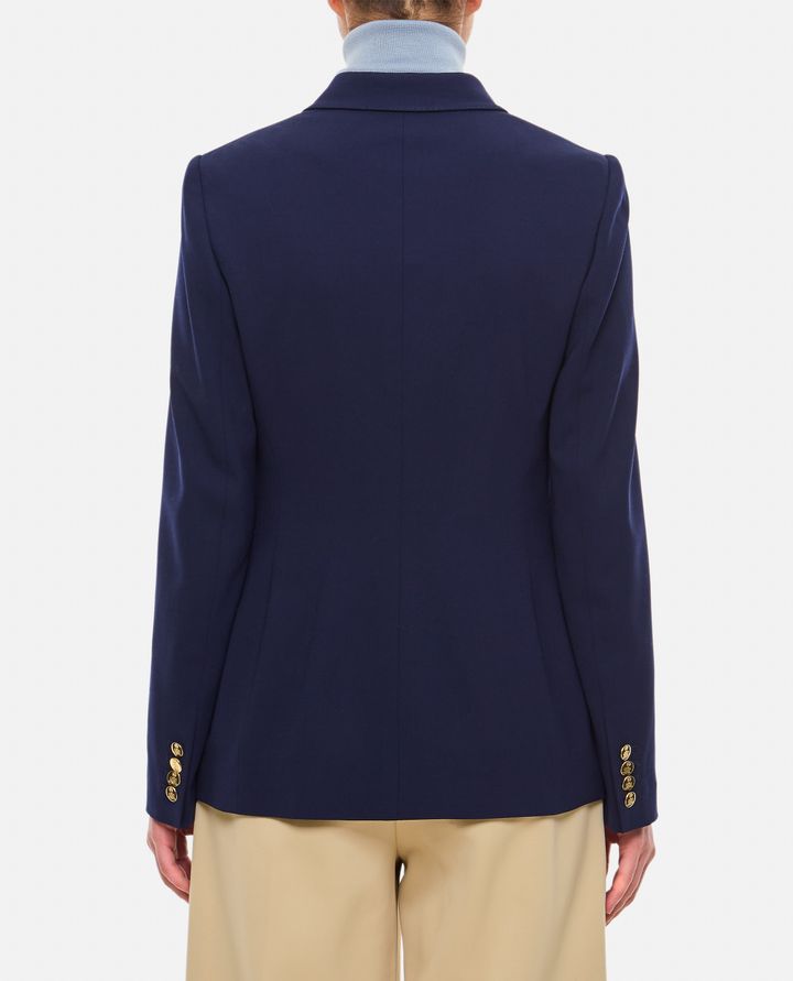 Ralph Lauren Collection GIACCA DOPPIOPETTO IN GABARDINA DI LANA CAMDEN Black Friday Prezzi