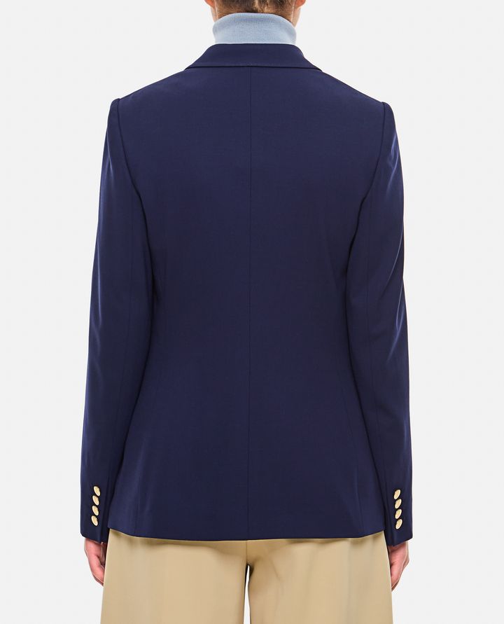 Ralph Lauren Collection GIACCA MONOPETTO IN GABARDINA DI LANA CAMDEN In vendita
