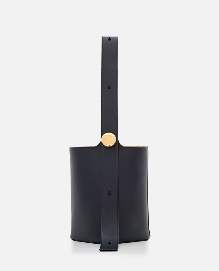 Loewe BORSA MEDIUM PEBBLE IN PELLE NERA DA DONNA - LOEWE Duty-free