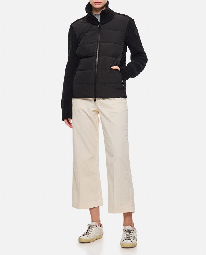 Moncler GIACCA CON MANICHE IN MAGLIA Italy