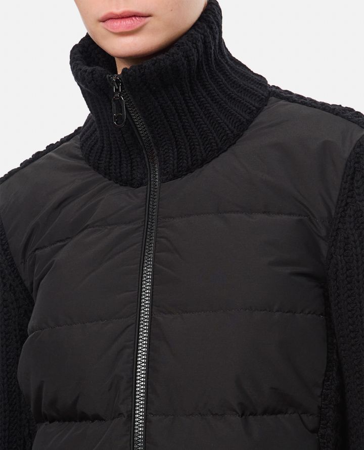 Moncler GIACCA CON MANICHE IN MAGLIA Italy