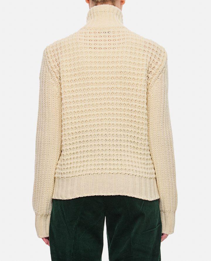 Moncler GIACCA CON MANICHE IN MAGLIA Italia