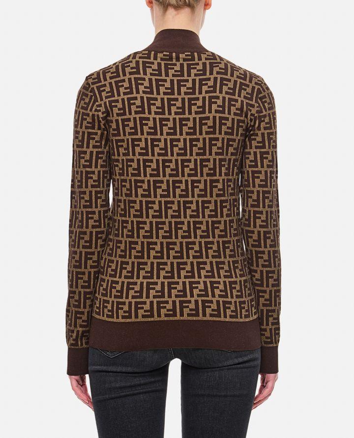 Fendi MAGLIA GIROCOLLO LOGO FF Spedizione Gratuita