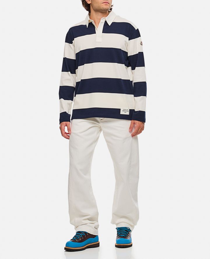Moncler POLO A RIGHE Sottocosto