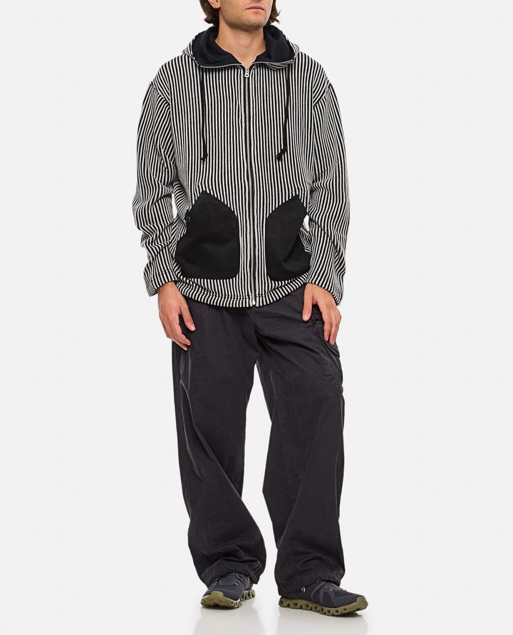 Junya Watanabe FELPA CON ZIP E CAPPUCCIO Novità