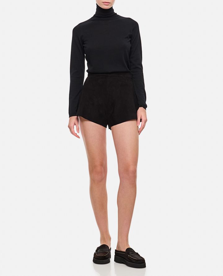 Max Mara CEDRO SHORTS IN SUEDE Vendita Economica