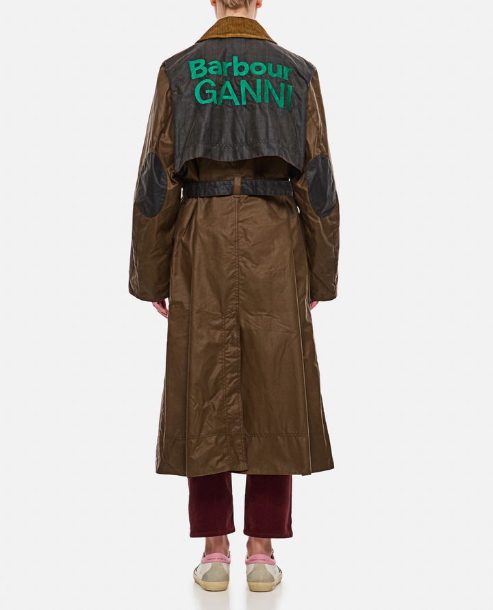 Barbour GANNI X BARBOUR TRENCH Vendite Flash