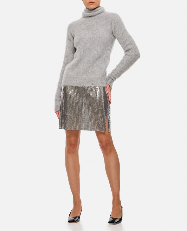 Rabanne MESH MINI GONNA Fornitura limitata
