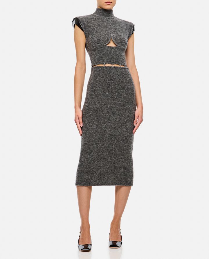 Sportmax ALBINO ABITO CUT-OUT MOHAIR Black Friday