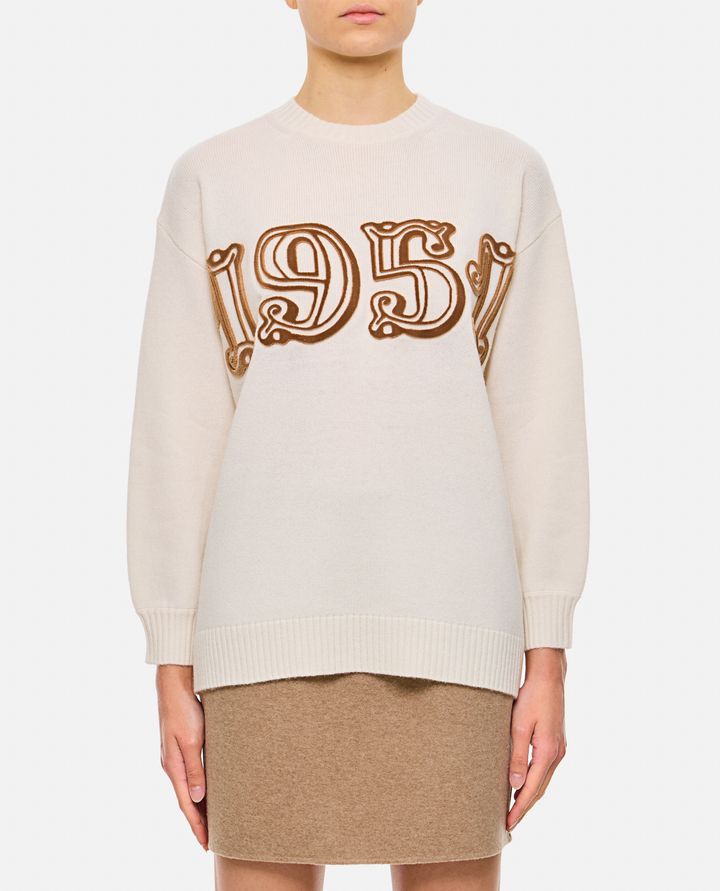 Max Mara FIDO 1951 MAGLIONE CON LOGO