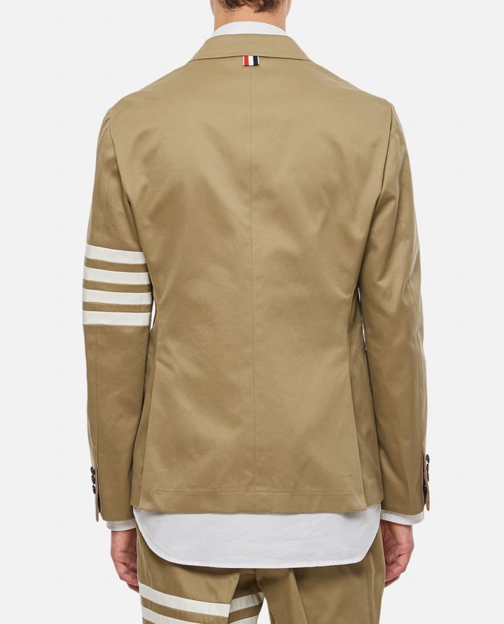 Thom Browne GIACCA SPORTIVA CLASSICA 4 BAR IN TWILL DI COTONE Sconti VIP