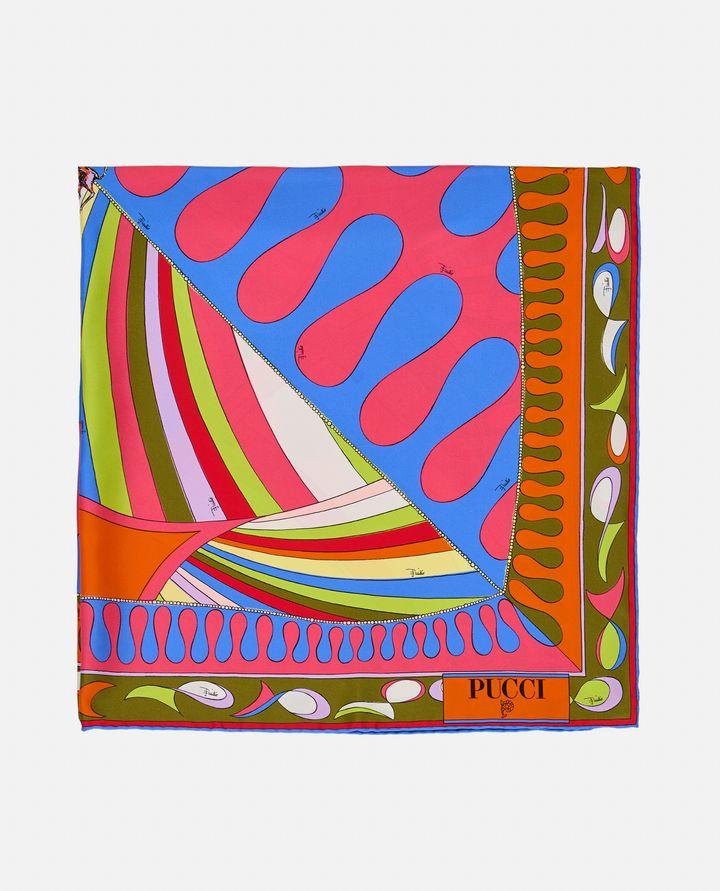 Emilio Pucci 90X90 FOULARD IN TWILL DI SETA