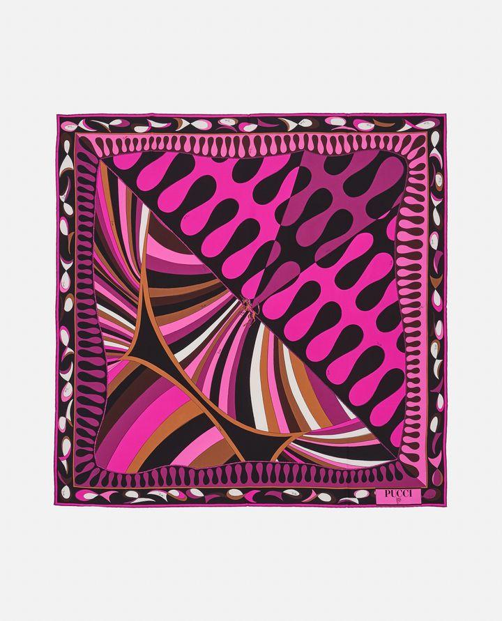 Emilio Pucci 90X90 FOULARD IN TWILL DI SETA Duty-free