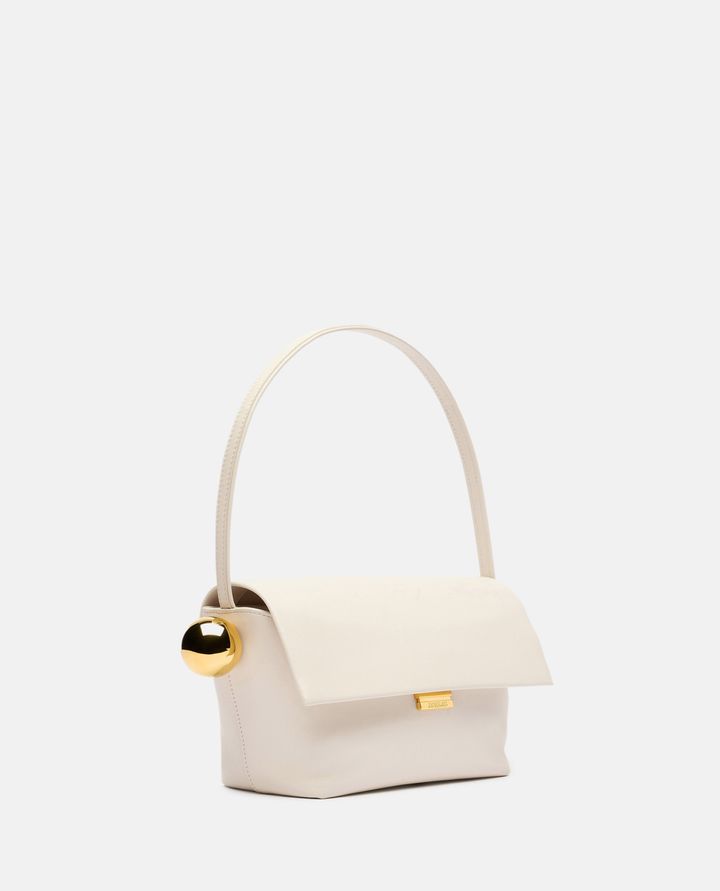 Jacquemus LE ROND CARRE BORSA A SPALLA IN PELLE Italia