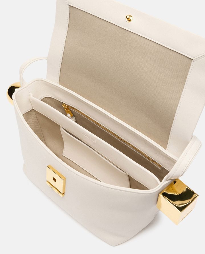 Jacquemus LE ROND CARRE BORSA A SPALLA IN PELLE Italia