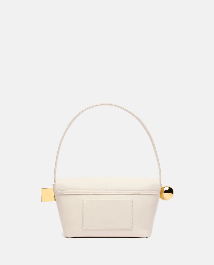 Jacquemus LE ROND CARRE BORSA A SPALLA IN PELLE Italia