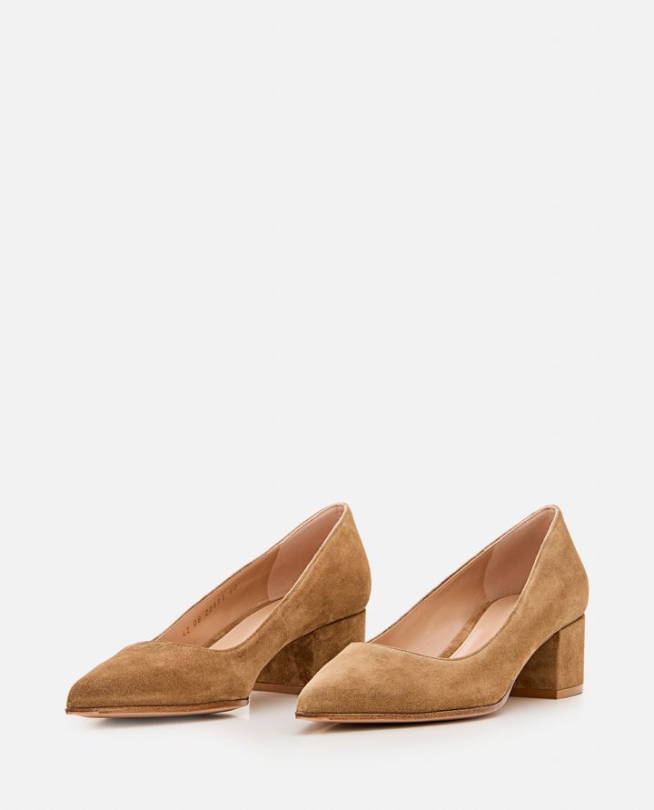 Gianvito Rossi DECOLLETE' PIPER IN CAMOSCIO 45MM Soddisfazione Garantita