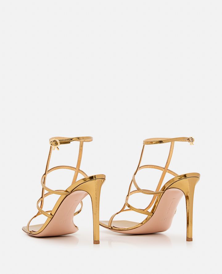 Gianvito Rossi SANDALI CON TACCO IN PELLE LETAL Qualità Garantita