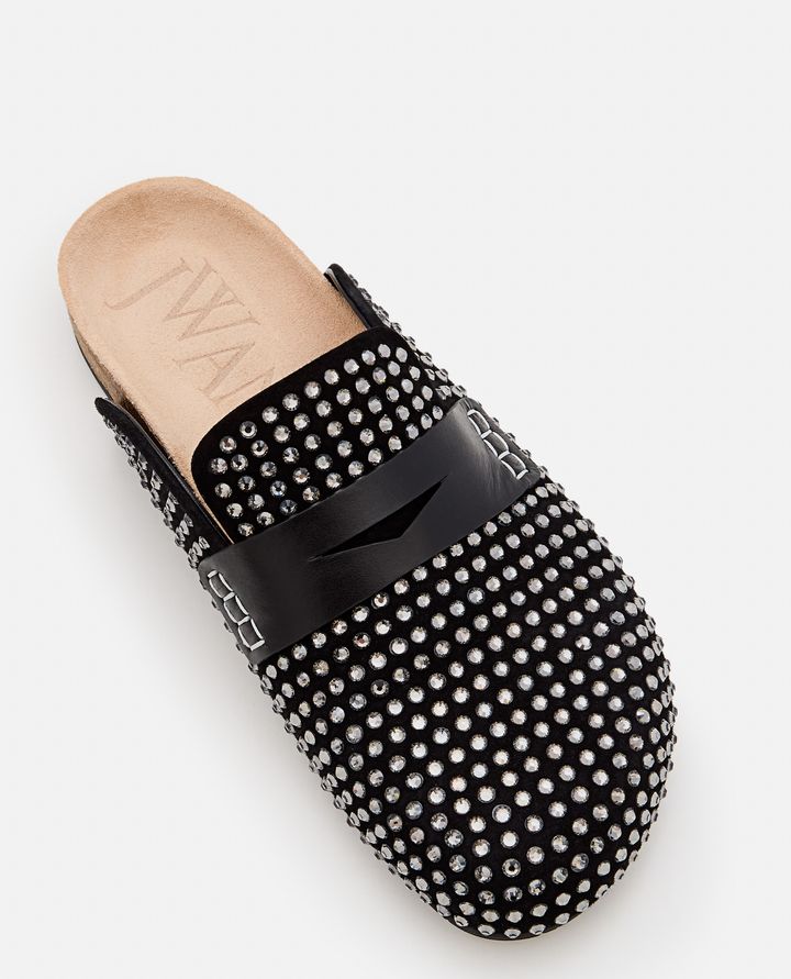 JW Anderson SUEDE CRYSTAL LOAFER Acquista Ora