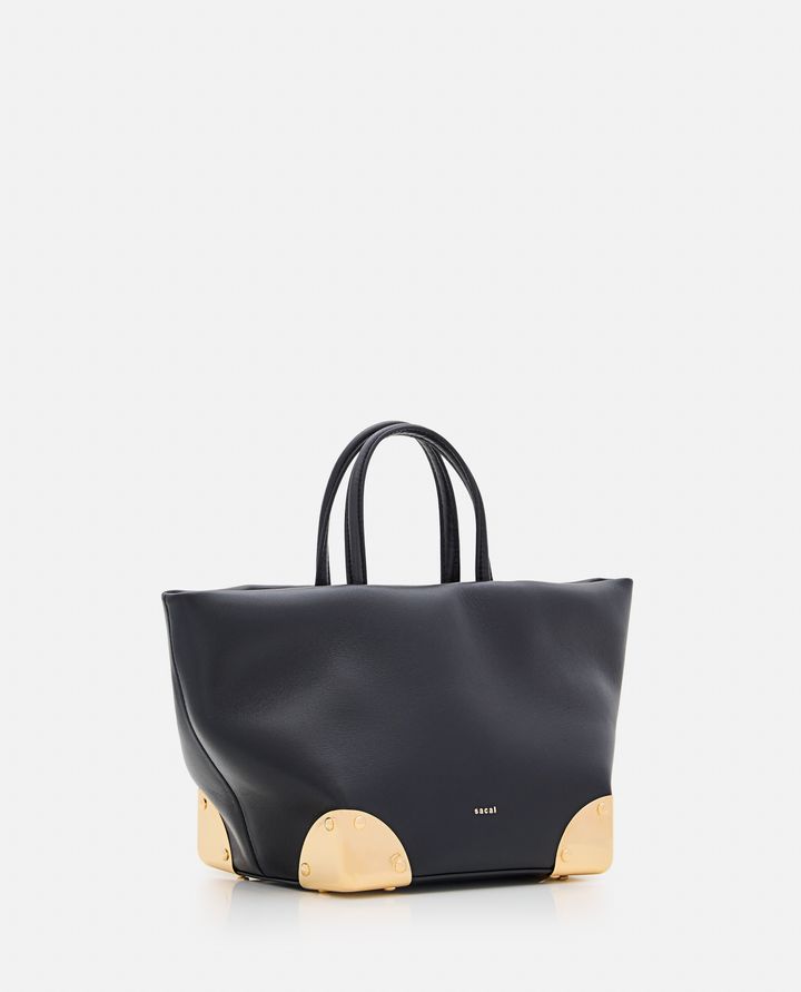 Sacai BORSA TOTE CON DETTAGLI IN METALLO Outlet