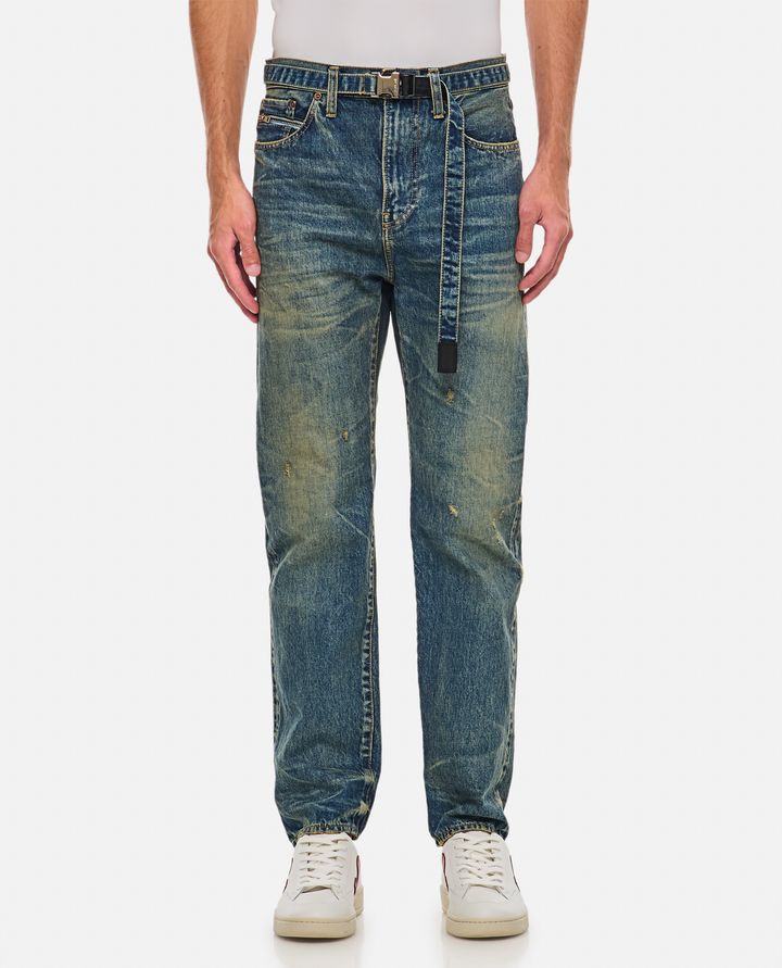 Sacai BEYONDEXX PANTALONI IN DENIM