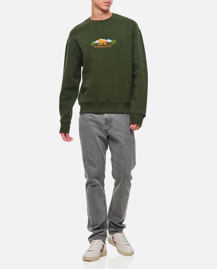Maison Kitsuné FELPA COMFORT OUTDOOR CON PROFILO VOLPE I Più Venduti