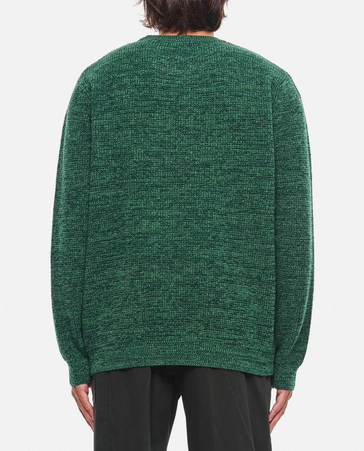 Maison Kitsuné MAGLIONE GIROCOLLO CON LOGO Spedizione gratuita