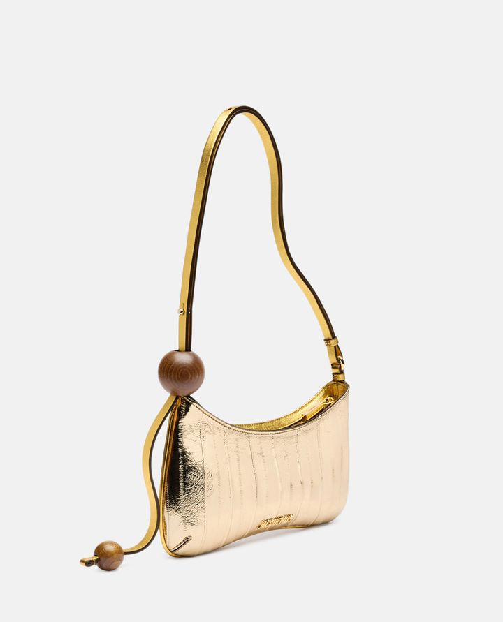 Jacquemus LE BISOU PERLE BORSA A SPALLA IN PELLE Offerta esclusiva