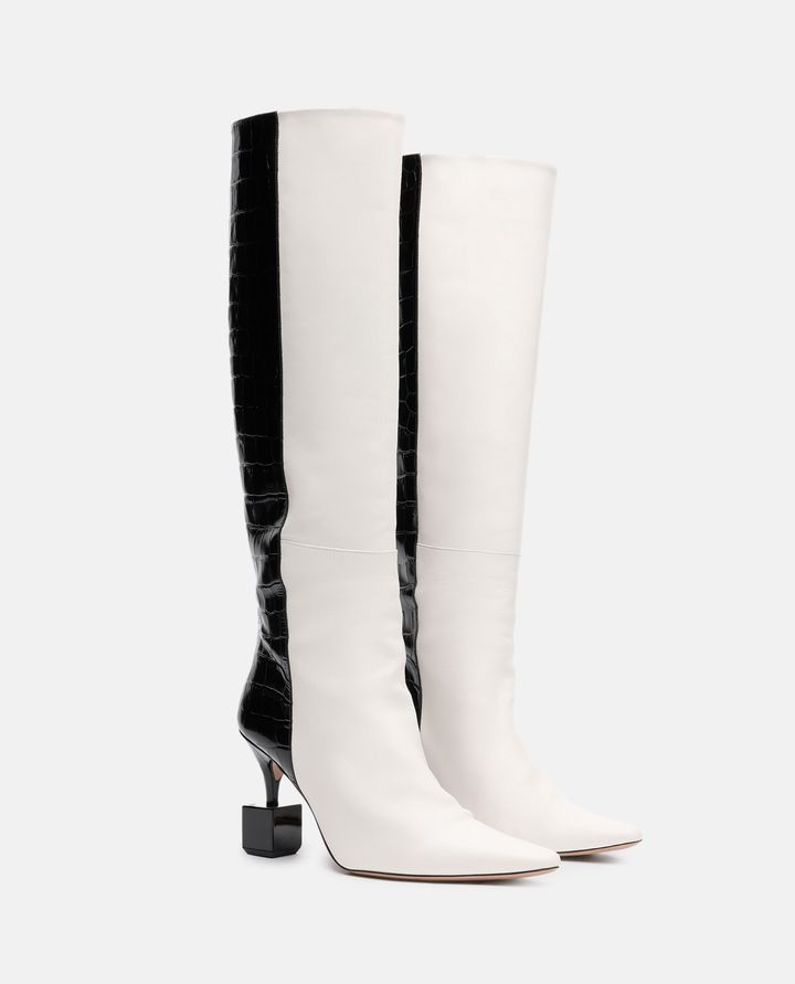 Jacquemus LES BOTTES BISOU STIVALI IN PELLE Vendite stagionali