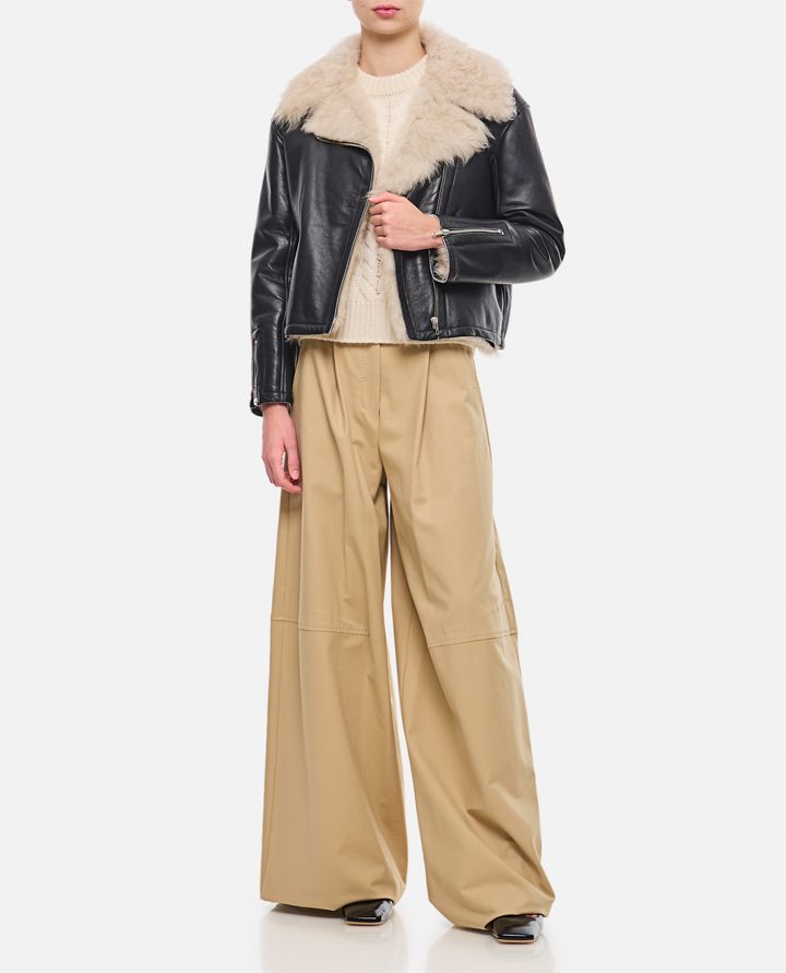 Durazzi Milano GIACCA BIKER IN SHEARLING Nuovi prodotti