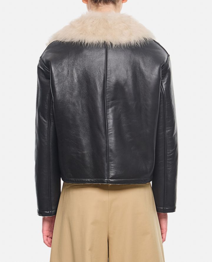 Durazzi Milano GIACCA BIKER IN SHEARLING Nuovi prodotti