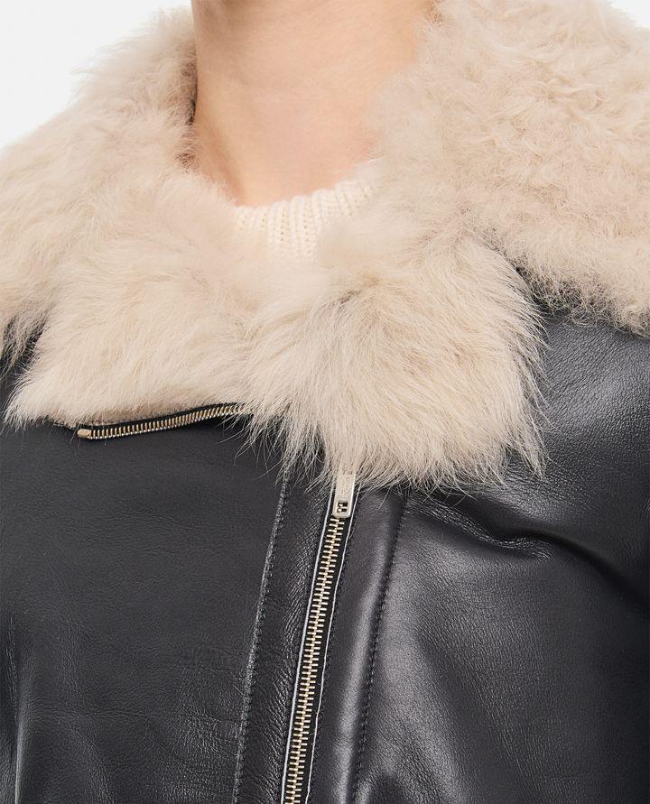 Durazzi Milano GIACCA BIKER IN SHEARLING Nuovi prodotti