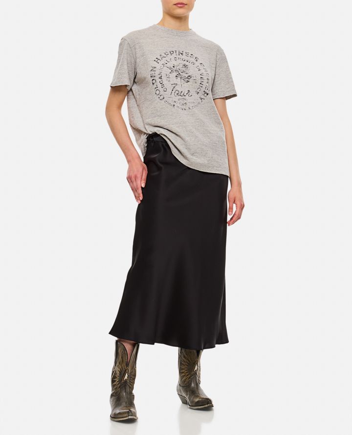 Golden Goose T-SHIRT IN JERSEY DI COTONE STAMPATO Super Saving Price
