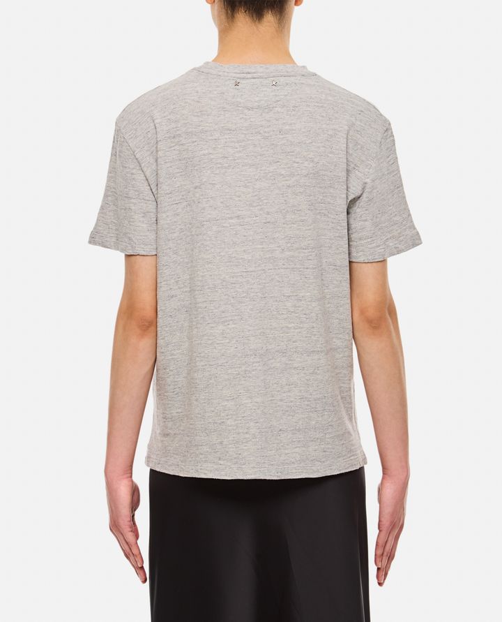 Golden Goose T-SHIRT IN JERSEY DI COTONE STAMPATO Super Saving Price