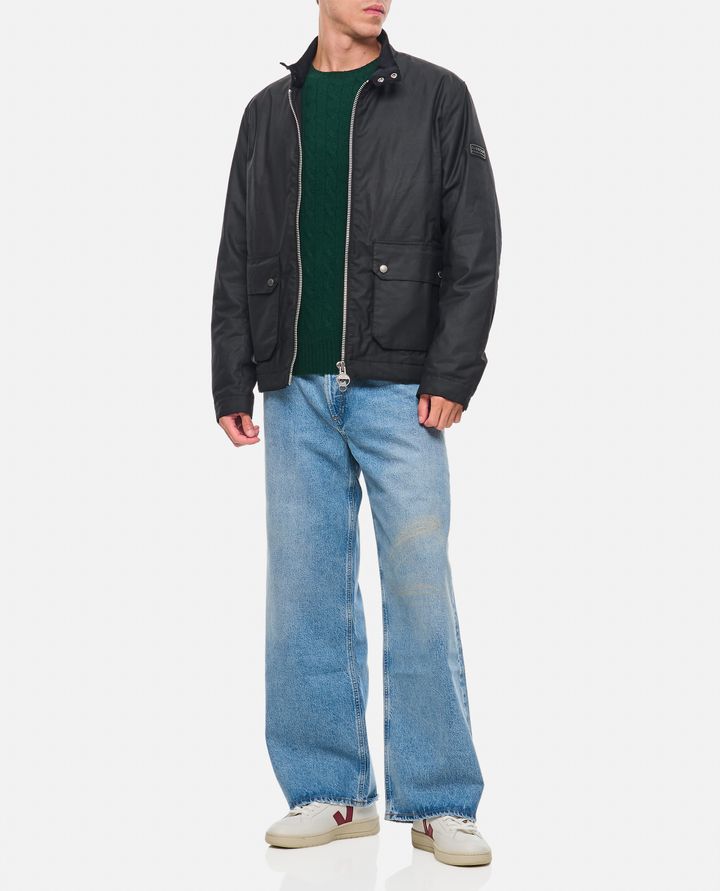 Barbour International LUTLAW HARRINGTON GIACCA CERATA Ultimi due giorni