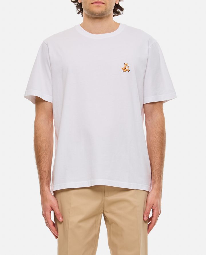 Maison Kitsuné T-SHIRT COMFORT SPEEDY FOX CON PATCH